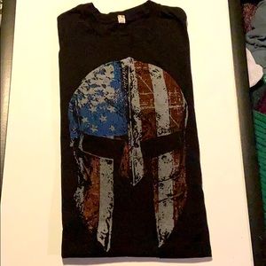 Gladiator mask t-shirt